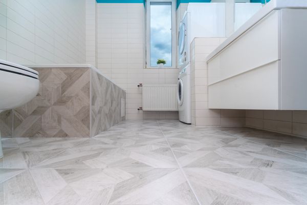Bathroom Floor Remodeling in Taylor
